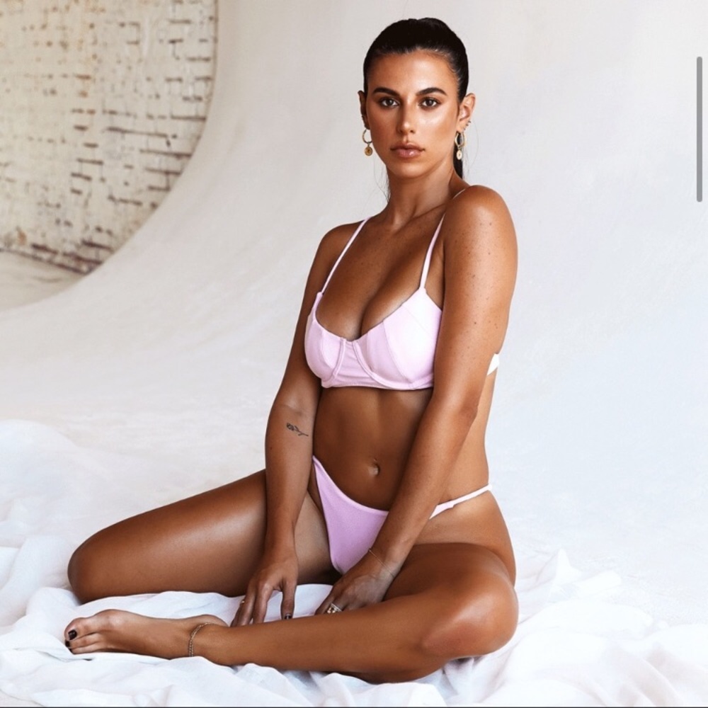 Lahana Swim Helena Paneled Bra High Leg Bottom - Picture 6 of 7